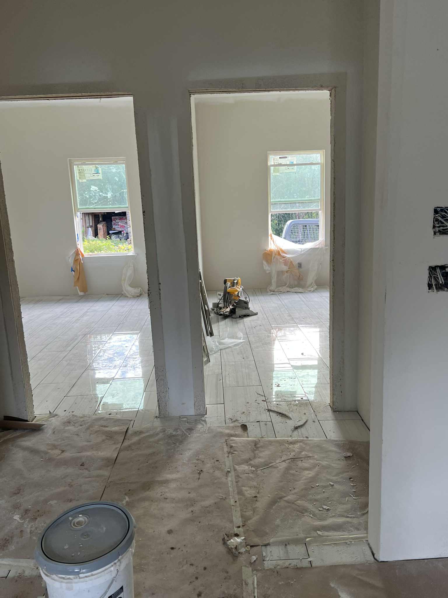 Modern flooring installation project image 1